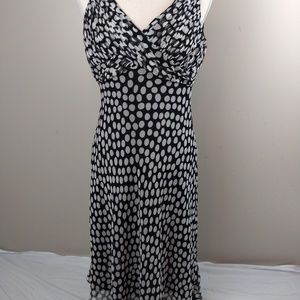 Adrianna papell polka dot dress size 10